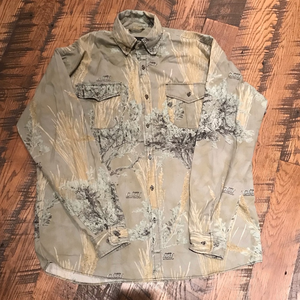 Vintage Prairie Ghost Camo Realtree Hunting Shirt